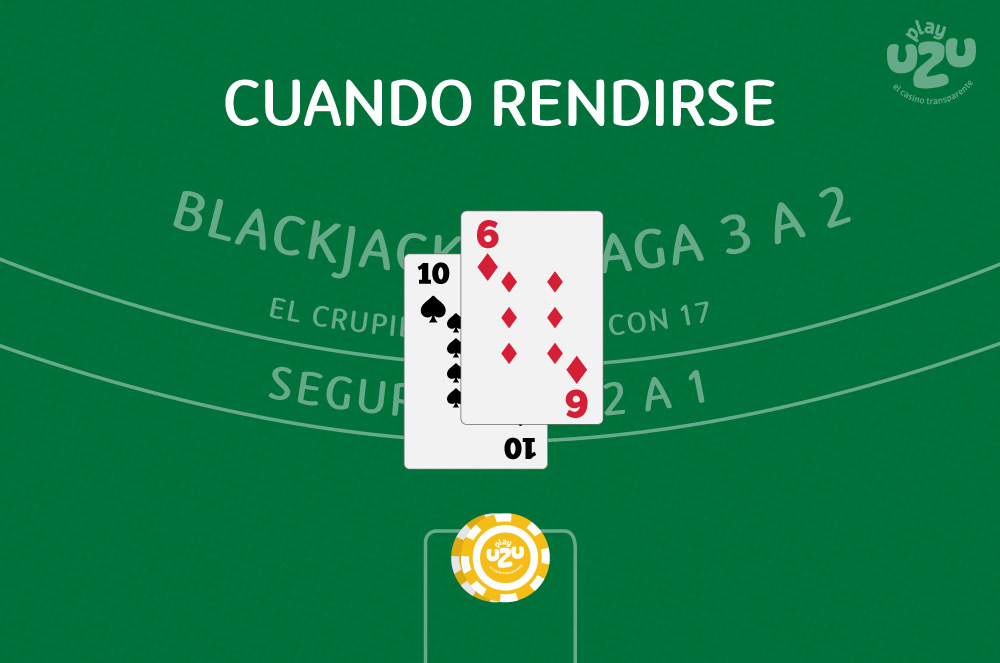 when to surrender in blackjack