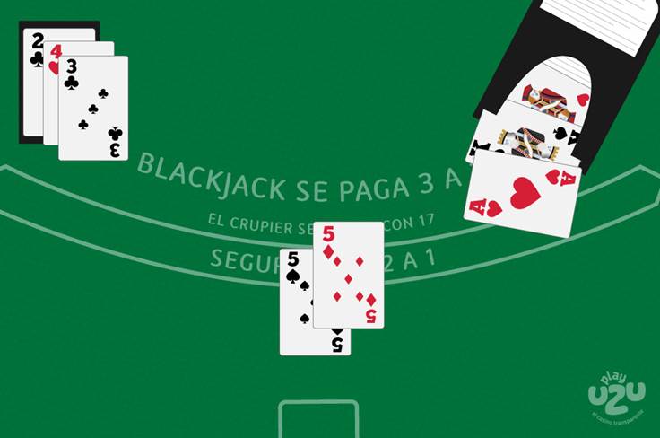 blackjack table