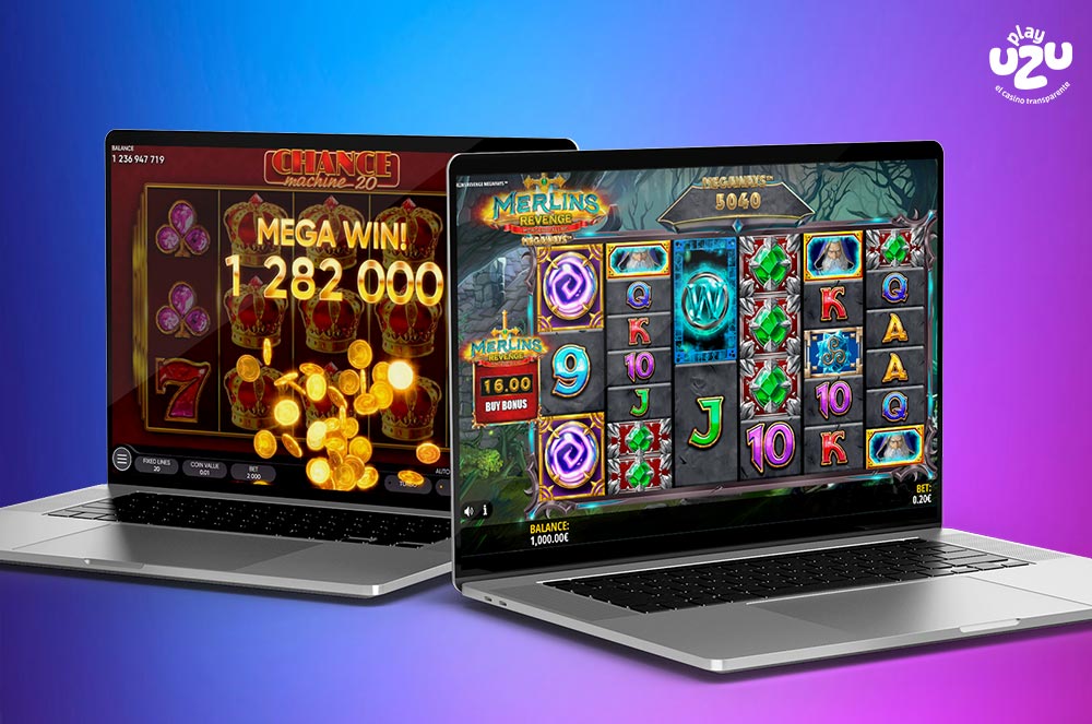 Balanza con slots tradicionales y Megaways en los platos