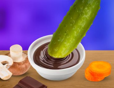 ¿Qué rico o qué asco? Los 8 alimentos más extraños para mojar en chocolate 