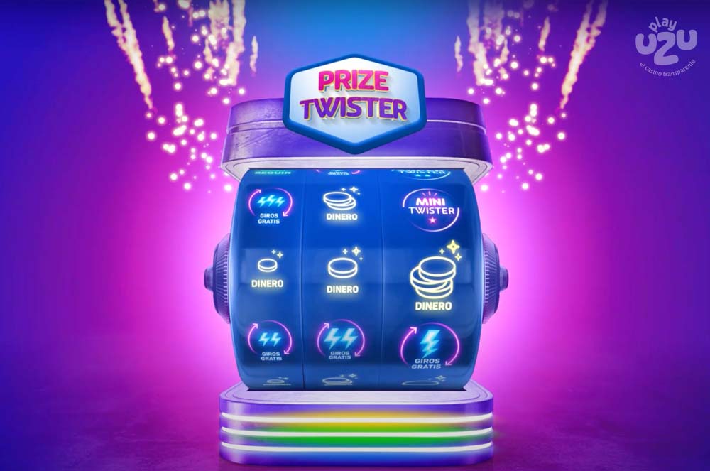 ¡Nuestro Prize Twister también añade mecánicas de juego a nuestros premios!