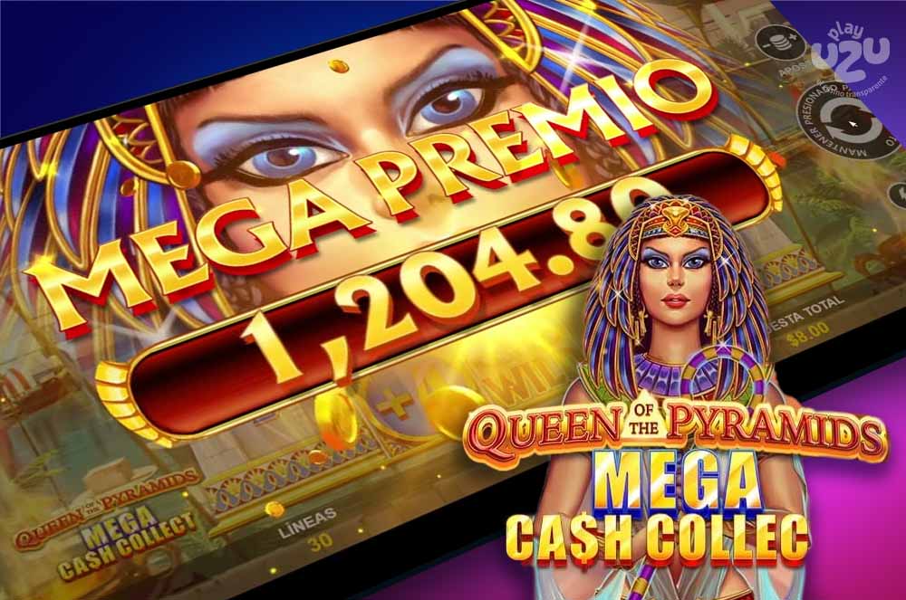 Gran ganancia en Queen of the Pyramids Mega Cash Collect