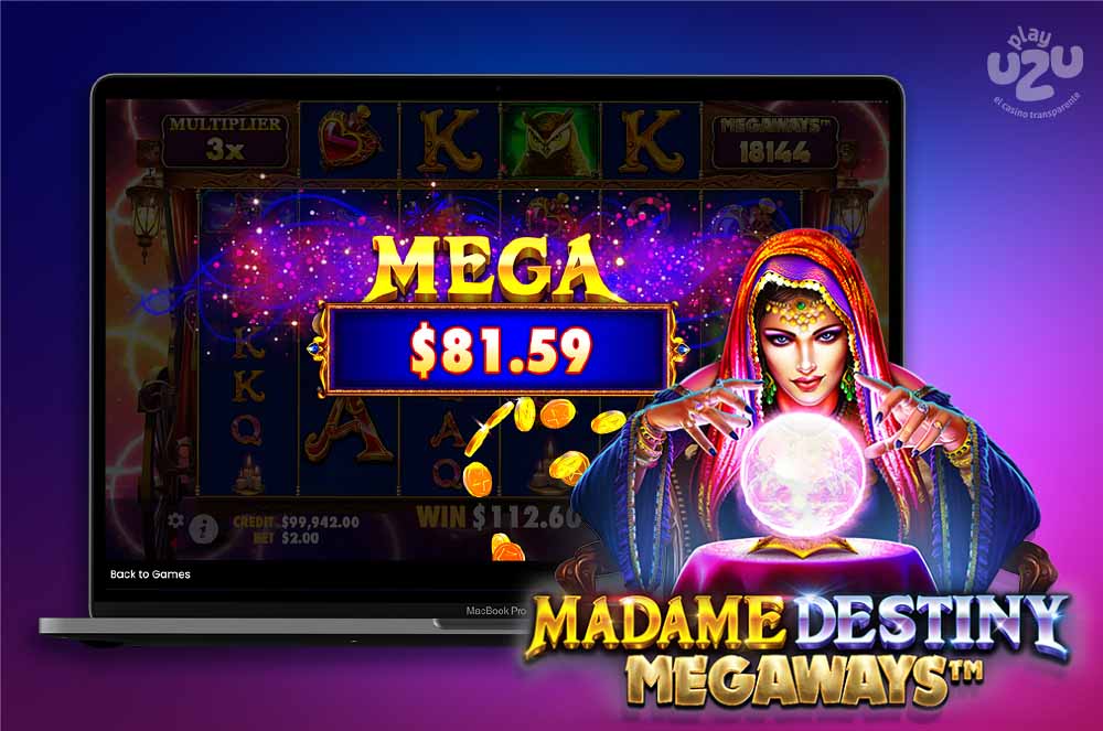Gran ganancia en Madame Destiny Megaways